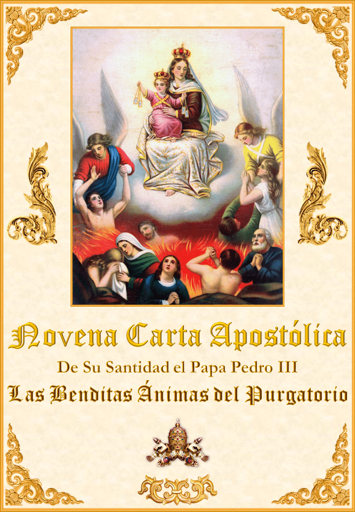 <a href="https://www.iglesiapalmariana.org/wp-content/uploads/2019/08/Novena-Carta-Apostolica-de-Su-Santidad-el-Papa-Pedro-III.pdf" title="Nona carta Apostólica de sua Santidade o Papa Pedro III sobre as benditas almas do purgatório"><i>Nona Carta Apostólica de sua Santidade o Papa Pedro III sobre as benditas almas do purgatório. </i><br><br>Ver mais</a>